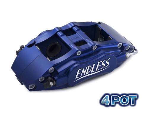 ENDLESS 4POT SYSTEM KIT フロント用 日産 ニッサン 180SX S13用 (ECZ4SS13)【ブレーキキャリパー】エンドレス 4ポット システムキット