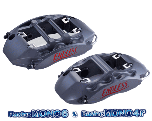 ENDLESS RacingMONO6-T2＆RacingMONO4r SYSTEM INCH UP KIT-2 フロント/リアセット スバル WRX STI VAB A/B/C型用 (EDZSXVAB)【ブレーキキャリパー】エンドレス レーシングモノ6-T2＆4r システムインチアップキット-2