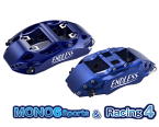 ENDLESS MONO6Sports＆Racing4 彫文字仕様 SYSTEM INCH UP KIT フロント/リアセット 日産 ニッサン スカイライン MC前 370GT Type P/370GT CKV36用 (EFZFXCKV36)【ブレーキキャリパー】エンドレス モノ6スポーツ＆レーシング4 システムインチアップキット