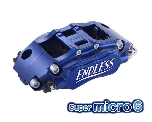ENDLESS Super micro6 SYSTEM INCH UP KIT フロント用 ホンダ フィット 05/12〜 タイプS GD1/GD3用 (ECZ3XGD1S)【ブレーキキャリパー】エンドレス スーパーマイクロ6 システムインチアップキット