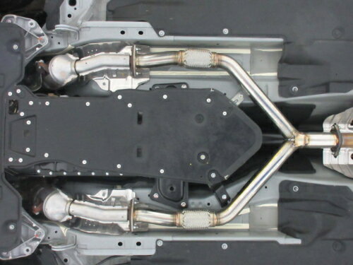 FUJITSUBO Front Pipe 日産 ニッサン スカイライン 400R RV37用 (610-15244)【保安基準適合】【マフラー】【自動車パーツ】フジツボ フロントパイプ 藤壺技研 1