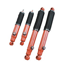 GAB SHOCK ABSORBER トヨタ ハイエース 2WD TRH200V/KDH200V/KDH201V用1台分4本セット(TOP1336ADR/TOP1336ADL/TOP1836AD x 2)【純正形状】ジーエービー ショックアブソーバー