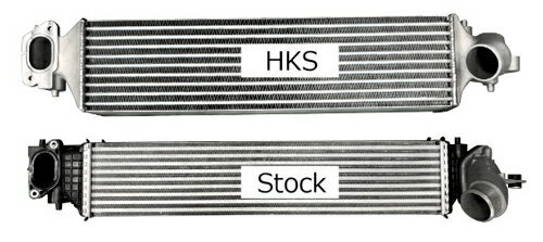 HKS INTERCOOLER KIT ホンダ シビック タイプR FK8用 Rタイプ イン・アウトパイプ付(13001-AH004)【クーリングパーツ】エッチケーエス インタークーラーキット【車関連の送付先指定で送料無料】