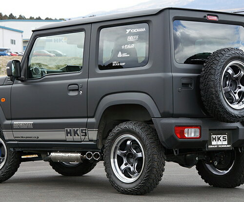 HKS LEGAMAX TRAIL MASTER スズキ ジムニー JB64W用 (31021-AS004)【JQR認定品】【マフラー】【自動車パーツ】エッチケーエス リーガマックス トレイルマスター【車関連の送付先指定で送料無料】