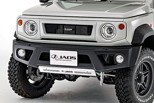 Rakuten - JAOS FRONT SPORTS COWL スズキ ジムニー シエラ JB74用 塗装品 マットブラック(B040518MB) 【エアロ】【自動車パーツ】 ジャオス フロント スポーツカウル【個人宅も送料お客様負担にて配送可能】