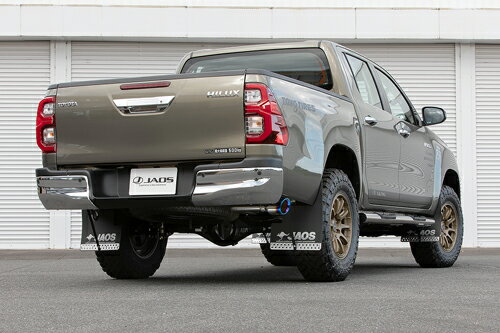 【送料無料】【代引不可】ジャオスJAOS BATTLEZ EXHAUST ZS-S TC トヨタ ハイラックス MC後 3DF-GUN125用 チタンカラーテール (B708098TC) 【マフラー】【自動車パーツ】 ジャオス バトルズ エキゾースト ZSS