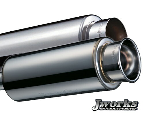 Jworks N1 Street Muffler スバル ヴィヴィオ RX-R KK3/KK4用 (NS-005)【JASMA認定品】【マフラー】【自動車パーツ】Jワークス N1ストリートマフラー