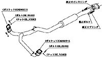 ܲ ȥ졼 󥿡ѥ Х 쥬 B4 2.0R BL5 (BCP319)ڥޥե顼ۡڼư֥ѡġKAKIMOTO RACING CENTER PIPEڸĿôˤǽ