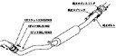 柿本改 カキモトレーシング センターパイプ 日産 ニッサン マーチ 12SR AK12用 (NCP377)【マフラー】【自動車パーツ】KAKIMOTO RACING CENTER PIPE【個人宅も送料お客様負担にて配送可能】