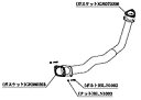 柿本改 カキモトレーシング フロントパイプ Standard トヨタ ソアラ 2.0GTツインターボ GZ20用 (TF309)【マフラー】【自動車パーツ】KAKIMOTO RACING FRONT PIPE スタンダード【個人宅も送料お客様負担にて配送可能】