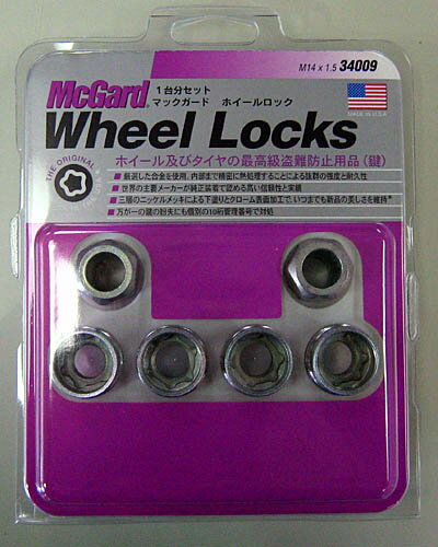 マックガード ホイールロックナット (MCG-34009)【ホイールパーツ】McGard LockNut