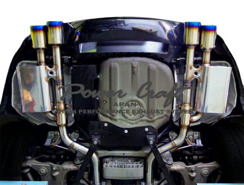 パワークラフト ハイブリッドエキゾーストマフラーシステム BMW M6 E63用 (P-BM970101)【マフラー】【自動車パーツ】POWER CRAFT HYBRID EXHAUST MUFFLER SYSTEM