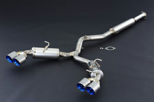SARD Ti-Z - FULL TITANIUM MUFFLER スバル BRZ ZC6用 左右4本出し（23005）【マフラー】【自動車パーツ】サード ティーアイゼット フルチタニウムマフラー