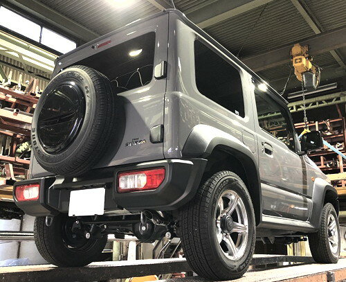 スルガスピード PFSループサウンドマフラー(ステンレステール) スズキ ジムニーシエラ JB74W用 （SRS-012-A・SRS-012-B・SRS-012-C）【マフラー】【自動車パーツ】SURUGA SPEED PFS LOOP SOUND MUFFLER