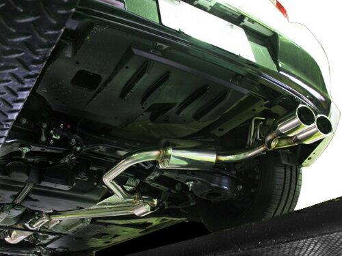 スルガスピード PFSマフラー(ステンレステール) トヨタ オーリス ZRE186H用 デュアルオーバルテール（SRT-444-B）【マフラー】【自動車パーツ】SURUGA SPEED PFS MUFFLER