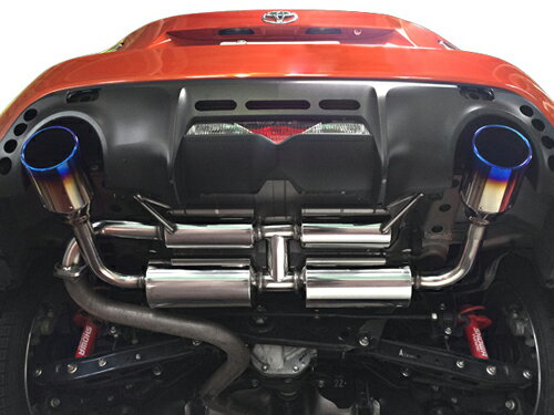 スルガスピード PFSリアマフラー バージョンS(チタンテール) トヨタ 86 前期 ZN6用 （SRT-450-F・SRT-450-G・SRT-450-H・SRT-450-I）【マフラー】【自動車パーツ】SURUGA SPEED PFS REAR MUFFLER ver'S