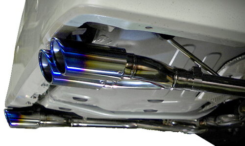 スルガスピード PFSループサウンドマフラー(チタンテール) トヨタ ヴェルファイア 後期 GGH30W用 左右2本出し（SRT-540-D）【マフラー】【自動車パーツ】SURUGA SPEED PFS LOOP SOUND MUFFLER