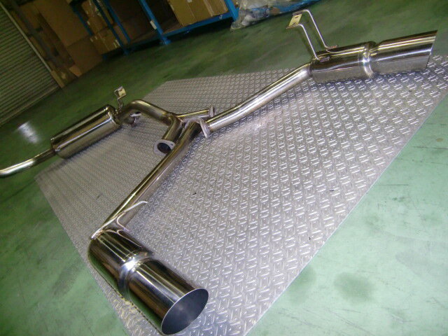 SUXON RACING 4X4 MUFFLER トヨタ ランドクルーザー (ランクル80) ディーゼル車 HDJ81/HZJ81用 左右シングル (LCD-810） 送料区分：D 【マフラー】【自動車パーツ】サクソンレーシング フォーバイフォー マフラー