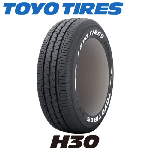 【タイヤ交換対象】TOYO TIRES H30 215/65R16C 109/107R 【215/65-16】 【新品Tire】 トラック・バン用タイヤ トーヨー タイヤ 【個人宅配送OK】
