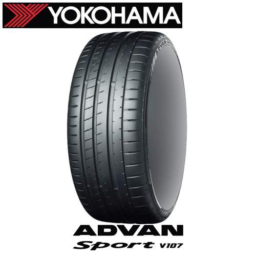 【タイヤ交換対象】YOKOHAMA ADVAN SPORT V107 255/55R19 111Y XL 【255/55-19】 【新品Tire】 サマータイヤ ヨコハマ タイヤ アドバン スポーツ V107 【個人宅配送OK】