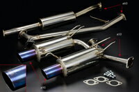 トダ レーシング ハイパワーマフラーセット ホンダ アコードユーロR CL7用 (18000-CL7-001)TODA RACING High Power Muffler Set 戸田レーシング