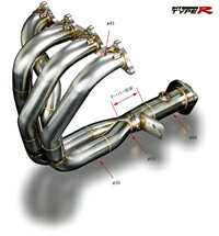 トダ レーシング エキゾーストマニフォールド ホンダ インテグラ タイプR 96スペック DC2/DB8用 バージョン2(18100-DC2-961)【エキマニ】TODA RACING Exhaust Manifold 戸田レーシング