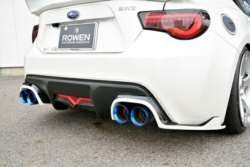 ROWEN SPORT リヤアンダーエクステンション(FRP) 素地 トヨタ 86 前期 ZN6用 (1S004P00)【エアロ】ロェン スポーツ