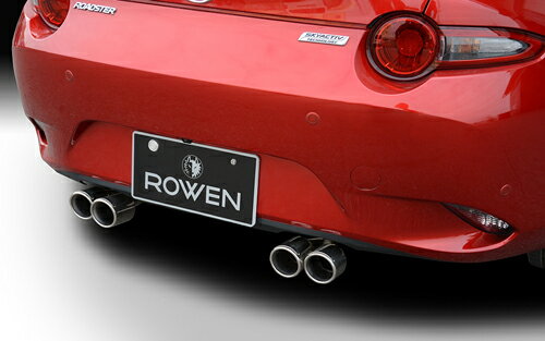 商品情報【商品名】ROWEN PREMIUM01Sロエン プレミアム01エス【設定車種】 対応車種 ： MAZDA ROADSTER 車輌型式 ： DBA-ND5RC 年式 ： 2015/5〜 【特長】■スペック 材質： ステンレス（SUS304） パイプ径： Φ50.8 テール： Φ76×4（真円） 近接排気騒音： 90dB ■備考 ● MT車のみ新規制承認済● 要純正バンパーカット 【納期】こちらの商品はご注文をいただいてから組立生産を開始する受注生産品です。納期は約1〜1.5ヶ月程となります。※ 商品の納期は常時変動いたしております。お急ぎご入用の場合、お手数ですがご注文の前に一度納期をご確認ください。 【配送】● こちらの商品はお届け先により送料が異なります。 ・ 車関連の法人： 表示送料 ・ 個人宅、車関連以外の法人： 別途追加送料が発生● 島嶼部、遠隔地につきましてはお届け先に関係なく追加送料が発生する場合がございます。商品の梱包サイズ、お届け先により追加送料が異なりますので事前にご確認をお願いします。※ こちらの商品はROWENさんより直送での配送となりますので代金引換はご選択いただけません。【注意事項】★ 御注文をいただける際には装着可否もございますので装着予定の車種、グレード、年式、型式、エンジン型式、をご記入下さいませ。● 通信販売お取扱店舗沼津店（TEL：055-922-5151）お電話でのお問い合わせは上記店舗宛てにお願いします。● 店頭にご来店頂いての取付作業も可能です。（一部店舗及び一部車種は承ってません）作業工賃は別途発生します。詳しくは各店舗へと直接お問い合わせ下さい。● 記載対応車種でも車輌の個体差、諸条件により装着できない場合があります。● 排気管にダブル出口、左右出口の場合、均等に排気しないことがあります。＜車検対応について＞製品のご使用はユーザー様の責任において道路運送法の保安基準の合致内容をご理解の上ご使用下さい。※掲載写真は商品イメージです。品番、仕様により現品と異なる場合がございます。ROWEN(tommykaira)High Performance Exhaust Systemロエン（トミーカイラ） ハイパフォーマンス エキゾーストシステム★こちらの商品のお問合せは矢東タイヤ沼津店（TEL：055-922-5151）まで