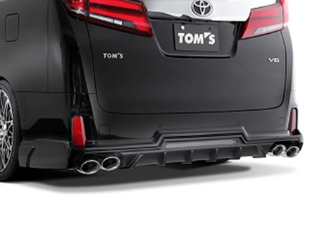 TOM'S Exhaust System TOM'S BARREL トヨタ アルファード 同社製エアロパーツ装着車 AGH30W/AGH35W用 ステンレステール仕様(17400-TAH32)【マフラー】【自動車パーツ】トムス エキゾーストシステム トムスバレル【個人宅も別途送料負担にて配送可能】