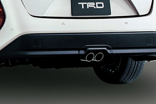 TRD High Response Muffler ver.S トヨタ プリウス PHV ZVW52W用 ガーニッシュ付き（MS153-47005）【マフラー】【自動車パーツ】ティーアールディー ハイレスポンスマフラー バージョンエス