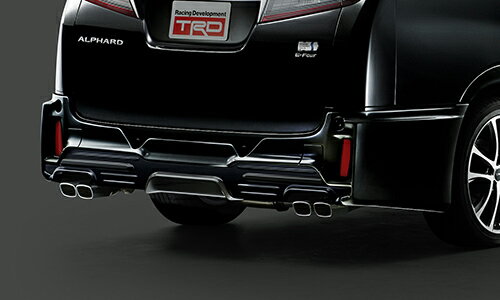 TRD High Response Muffler ver.S トヨタ アルファード AGH30W/AGH35W/AYH30W用 （MS153-58009）【マフラー】【自動車パーツ】ティーアールディー ハイレスポンスマフラー バージョンエス【個人宅配送可能】