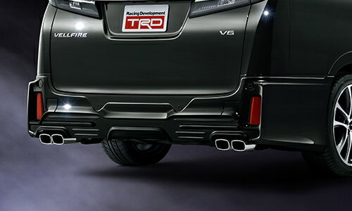 TRD High Response Muffler ver.S トヨタ ヴェルファイア AGH30W/AGH35W/AYH30W用 （MS153-58009）【マフラー】【自動車パーツ】ティーアールディー ハイレスポンスマフラー バージョンエス