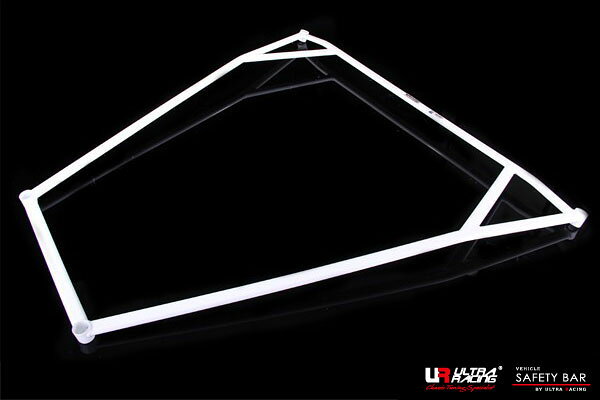 Ultra Racing リアメンバーブレースアウディ A4 (B5) 8DAPT用 (RL4-451)【補強パーツ】【自動車パーツ】ウルトラレーシング Rear Member Braces