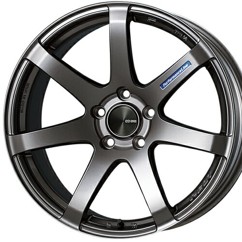ホイール： ENKEI Performance PF07 ホイールサイズ： 5.0J-16 タイヤ銘柄： TOYO TRANPATH Lu K タイヤサイズ： 165/45R16 タイヤ＆ホイール4本セット【16インチ】