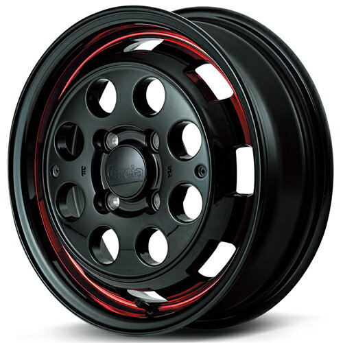 ホイール： MID Garcia CISCO POP ホイールサイズ： 4.5J-15 タイヤ銘柄： YOKOHAMA GEOLANDAR CV G058 タイヤサイズ： 165/60R15 タイヤ＆ホイール4本セット【15インチ】