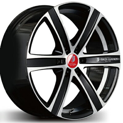 ホイール： LEGANCE BACK GAMMON LB6 ホイールサイズ： 8.5J-20 タイヤ銘柄： YOKOHAMA ADVAN SPORT V107 タイヤサイズ： 235/35R20 92Y XL タイヤ＆ホイール4本セット【20インチ】