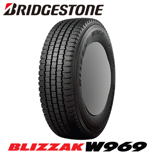 LT・VAN用 スタッドレスタイヤ 215/60R15.5 110/108L 【215/60-15.5】ブリヂストン ブリザック W969 BRIDGESTONE TIRE BLIZZAK W969 新品 冬タイヤ 【個人宅配送OK】