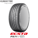 【タイヤ交換対象】サマータイヤ 295/40R20 110Y XL 【295/40-20】 KUMHO ECSTA PS71 SUV クムホ タイヤ エクスタ 【新品Tire】【個人宅配送OK】