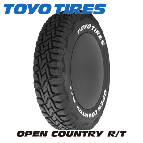 【タイヤ交換対象】サマータイヤ 185/85R16 105/103N LT 片側ホワイトレター 【185/85-16】 【新品Tire】 TOYO TIRES OPEN COUNTRY R/T トーヨー タイヤ オープンカントリー RT 【新品Tire】【個人宅配送OK】 スズキ ジムニー カスタム