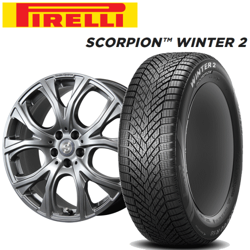 BMW X6(G06)用 タイヤ銘柄： ピレリ スコルピオン ウィンター2 タイヤサイズ： 275/45R20 ホイール： アルミホィール ウィンタータイヤ ホイール4本セット【20インチ】