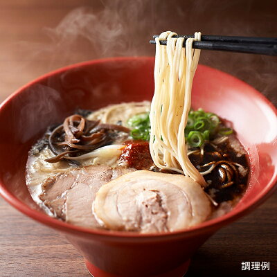 信州銘店 そば蔵 渡辺製麺 一風堂 赤丸 1食 コクと深みのとんこつラーメン 豚骨 博多 おうちでIPPUDO 画像2