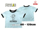 【40%OFF】☆メール便可☆2023夏物新作 m330107 エジソンパロディシャツ 半袖 フィクスラボ 子供服 80cm~1200cm
