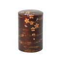 【 樺細工 八柳 総皮茶筒 煎茶君 ラデンオリジナル 100g 】茶筒 桜皮 日本製 伝統工芸 山桜 お茶 木製 珈琲 ギフト ラッピング おうち時間敬老の日 ...