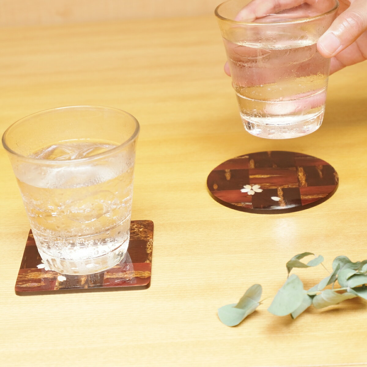 【 丸コースター 】樺細工 八柳 桜皮 日本製...の紹介画像3