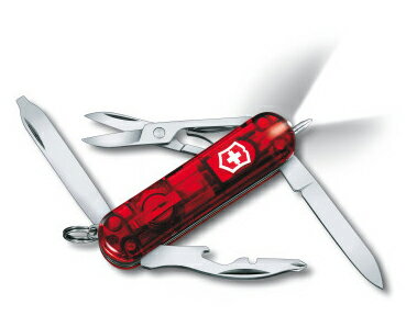 VICTORINOX(ビクトリノックス)マネージャーライトTスケルトンレッド(0.6366.T)【ミニ】【並行輸入品】