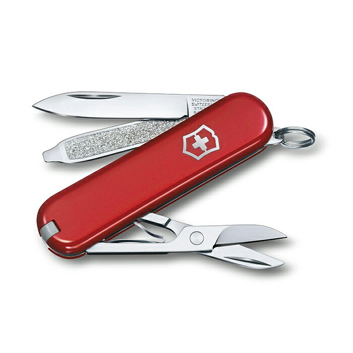 VICTORINOX ビクトリノックス クラシックSD レッド 赤 Style Icon（0.6223.G）アウトドア 防災グッズ 便利グッズ ミニ【並行輸入品】