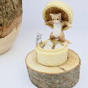 ★レビューで特典★アジアン バリ 雑貨 ♪セイロとネコとネズミ♪ インテリア おしゃれ 置き物 オブジェ アンティーク アニマル バリ風 リゾート トライバル ホテルライク