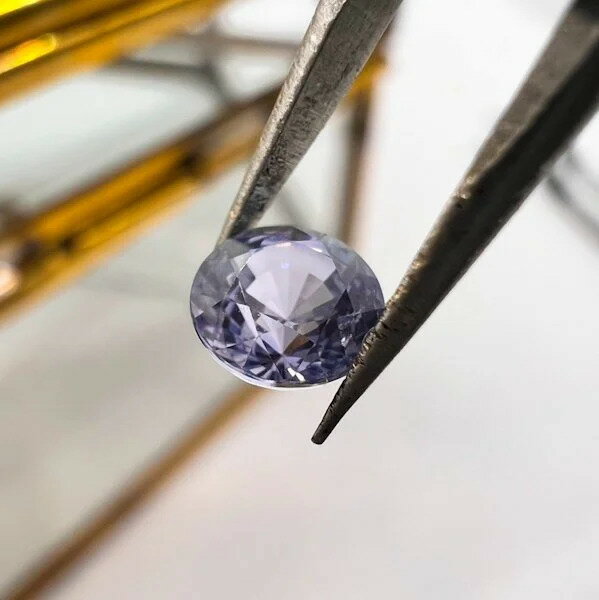 ★レビューで特典★非加熱サファイア バイオレット 5mm＜オマケ付き / 鑑別書別売＞♪ 天然石 ルース 宝石 ジェム 裸石 パワーストーン アクセサリーパーツ