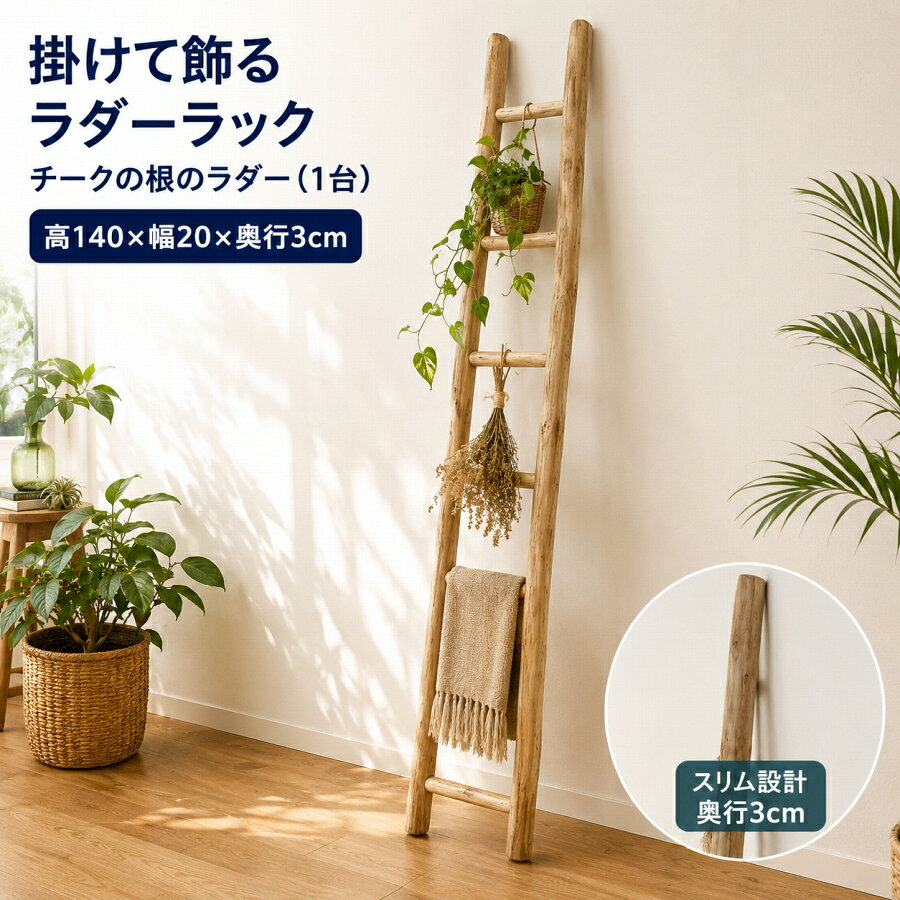 楽天市場】ラダー 木製（インテリア・寝具・収納）の通販