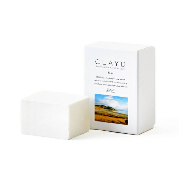 ＼18日はやよいの日!最大10%OFF+P10倍確定／【スタートキャンペーン中】 クレイド CLAYD SOAP -Damask Rose- 195g【メーカー認定オンラインストア】